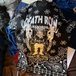 Death row Records Crooks and Castles T-Shirt